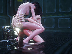 Lofty detach from gets to bang a hot human babe - Alien Communion by Vaesark